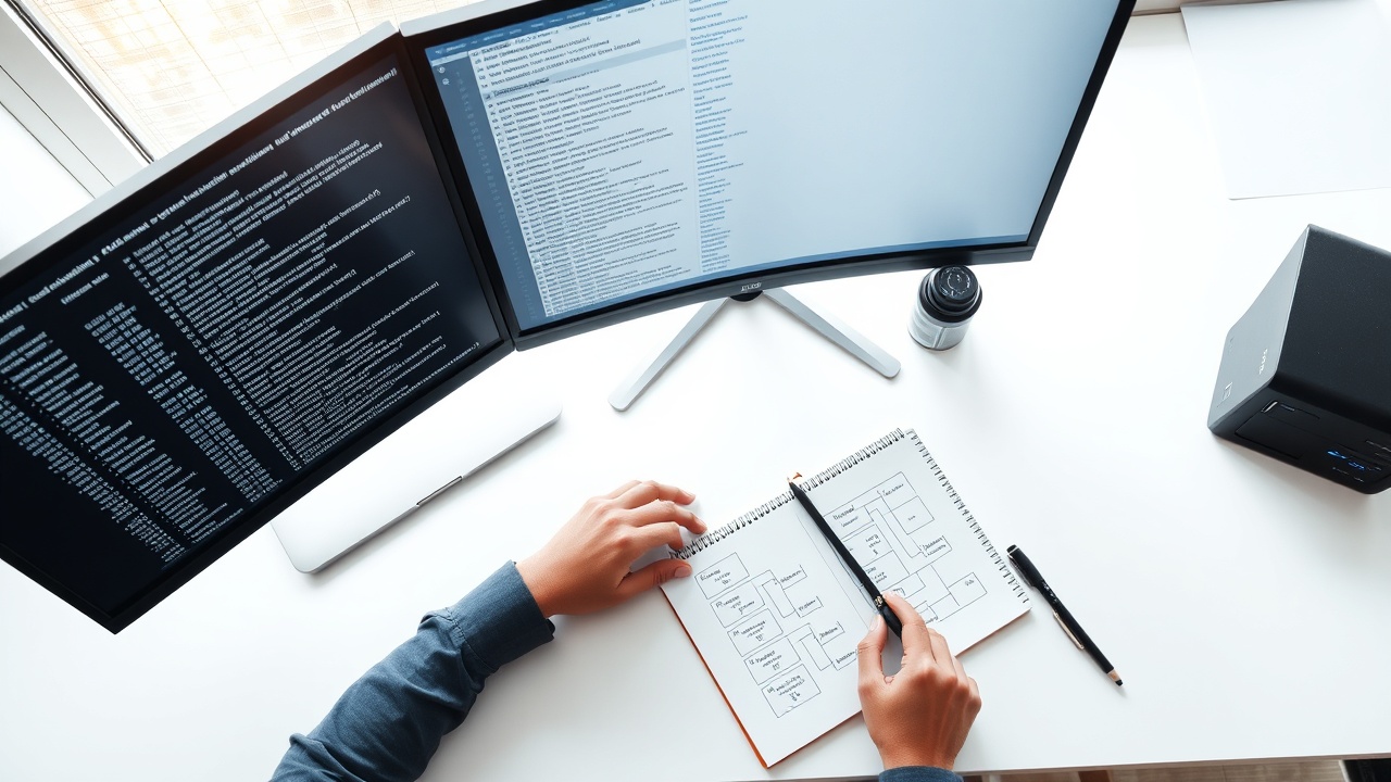 Close-up of a developer working in a terminal writing SQL queries against a PostgreSQL database interface